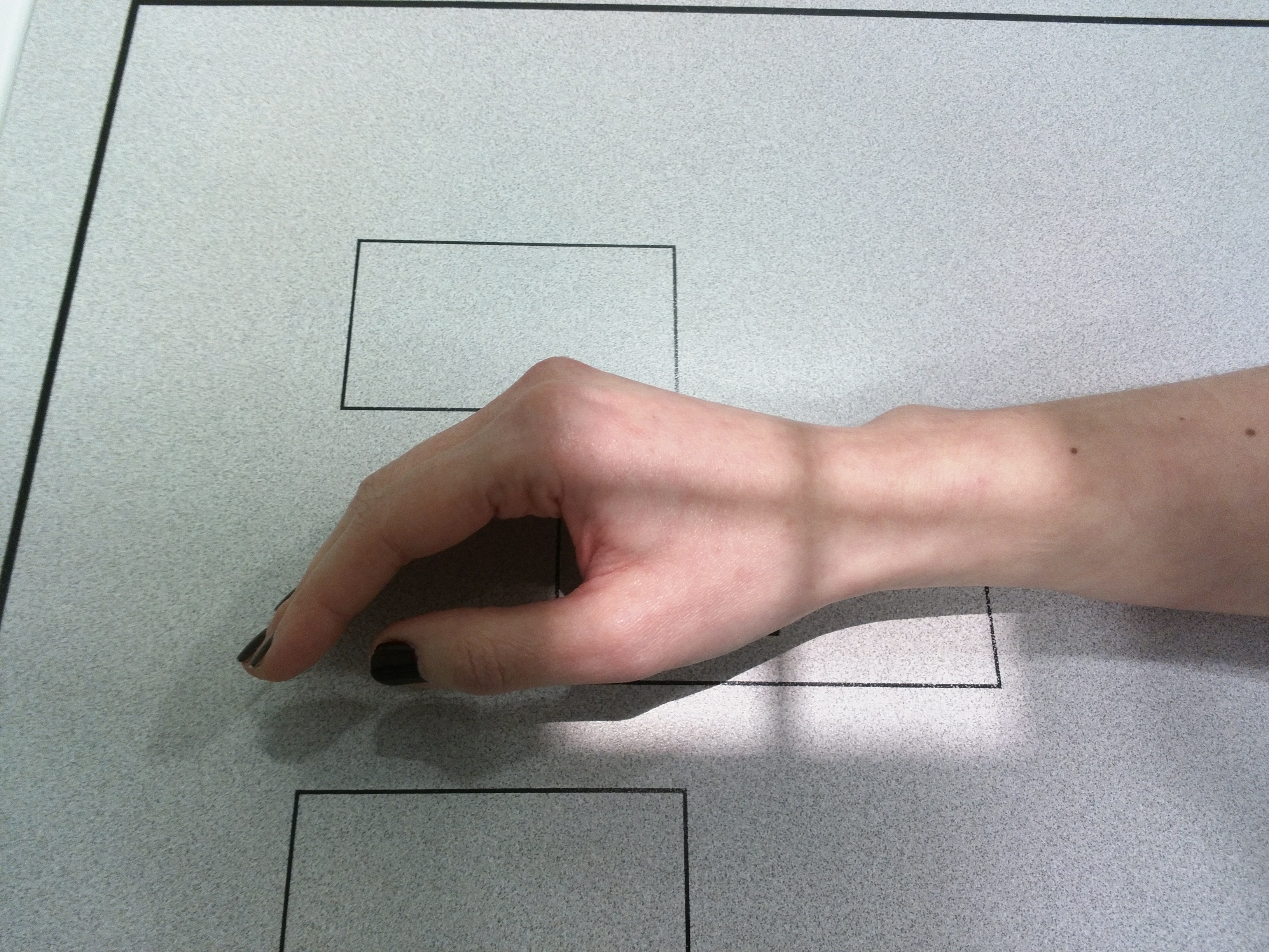 Oblique position diagram